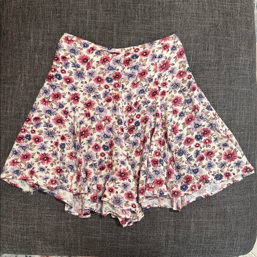 Vintage Rampage Floral Shorts 90s Y2K High Waist Cottagecore